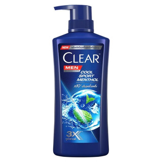 Dầu gội CLEAR sạch gàu thơm mát 400ml Thái Lan