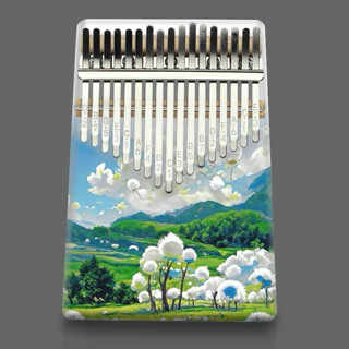 Đàn kalimba giá rẻ gỗ nguyên khối 17 phím hình hưu, tuần lộc dành cho người mới tập kalimba gỗ kiểu dáng tiện dụng