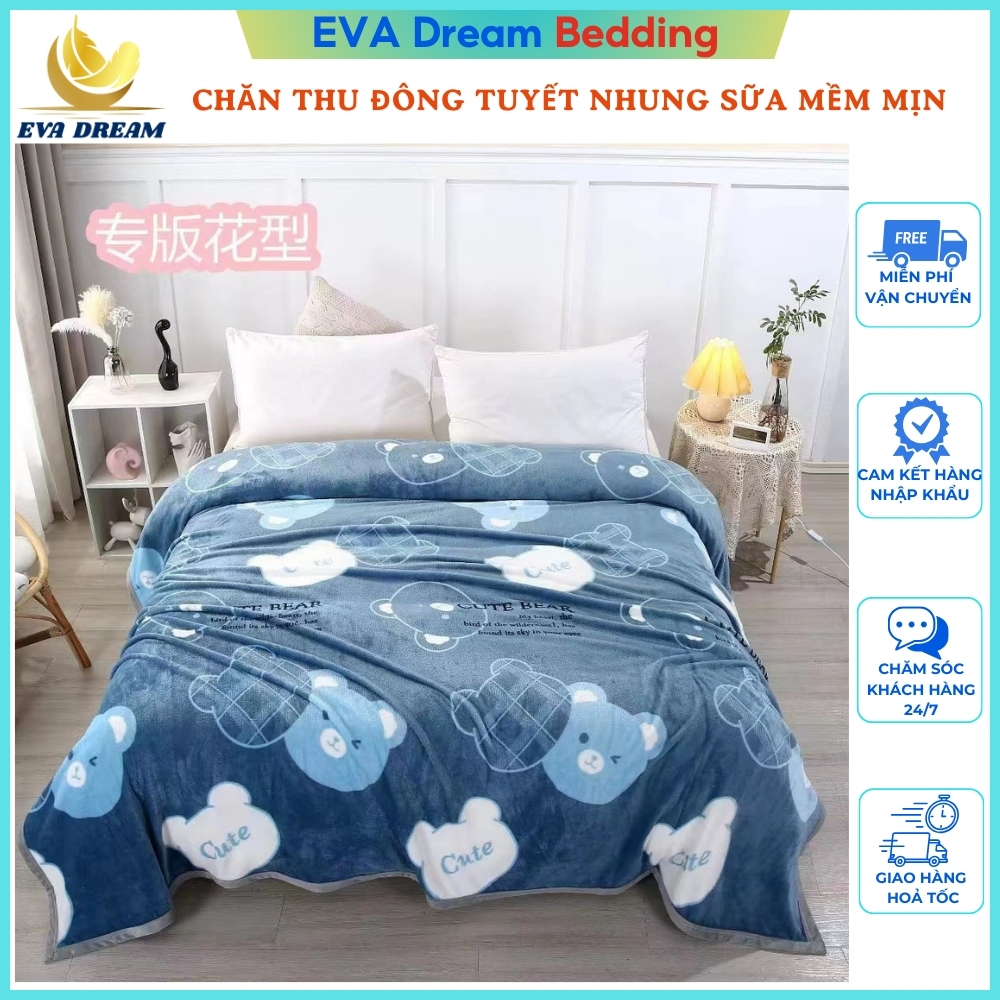 Chăn hè tuyết sữa EVA Dream Bedding