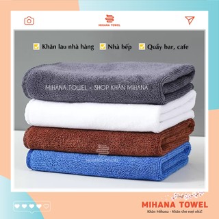 Khăn lau bàn, lau bếp, nhà hàng, quán cafe, quầy bar, quán trà sữa - Khăn Microfiber thấm hút tốt