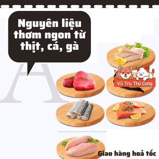 Combo 5 gói Súp thưởng Wanpy Happy cho Mèo