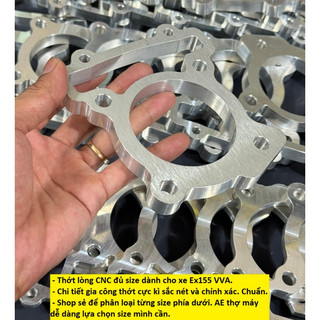 Thớt lòng CNC đủ size dành cho xe Ex155 VVA