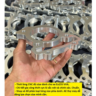 Thớt lòng CNC đủ size dành cho xe Ex155 VVA