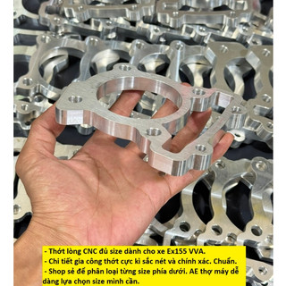 Thớt lòng CNC đủ size dành cho xe Ex155 VVA