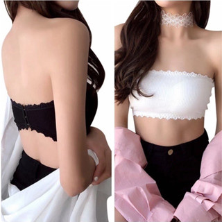 Áo bra quây cúp ngực không dây, chống tuột, chất liệu ren mềm mịn, nhẹ tênh, không gọng, viền ren điệu đà, sexy 906