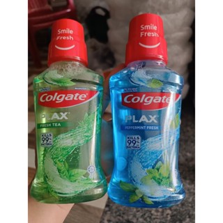 NƯỚC SÚC MIỆNG COLGATE PLAX BẠC HÀ/TRÀ XANH 250ML.