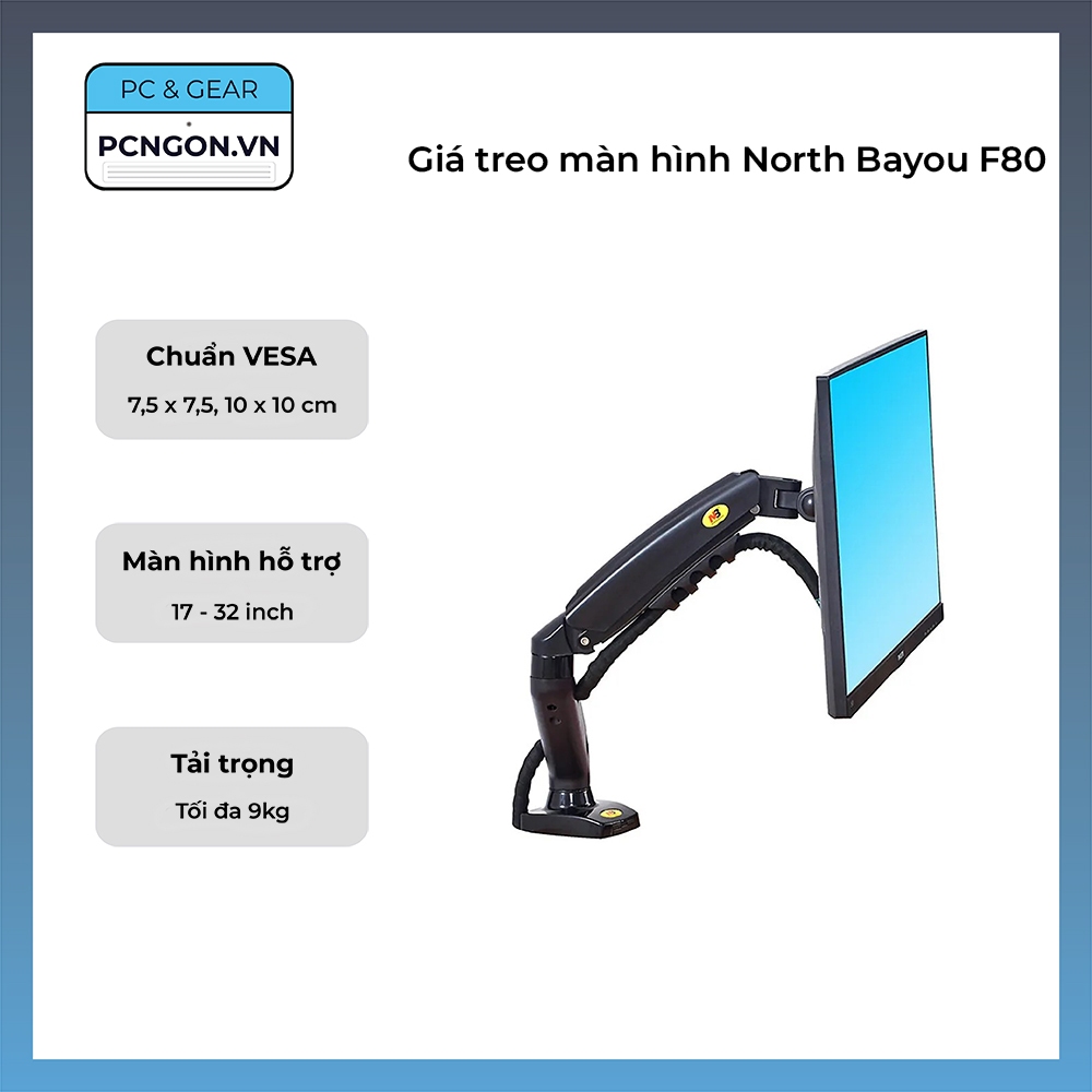 [PCNGON] Giá treo màn hình North Bayou F80