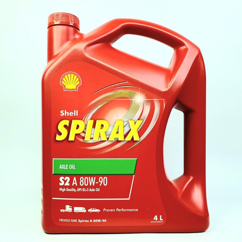 SHELL SPIRAX S2 A 80W90 và 85w140 GL5 4LIT - NHỚT HỘP SỐ, CẦU