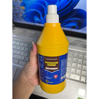Cồn vàng sát khuẩn chai 500ml