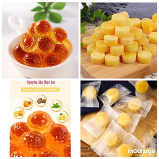 (Sỉ 1kg) Kẹọ Lê An Phế Mật Ong Bạc Hà Thanh Mát Kẹo Lê Dẻo Và Kẹo Lê Cứng  TACASA SHOP