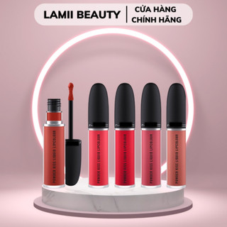 Son kem m@c powder kiss liquid lipstick chính hãng/ son kem apieu juicy pang mousse tint