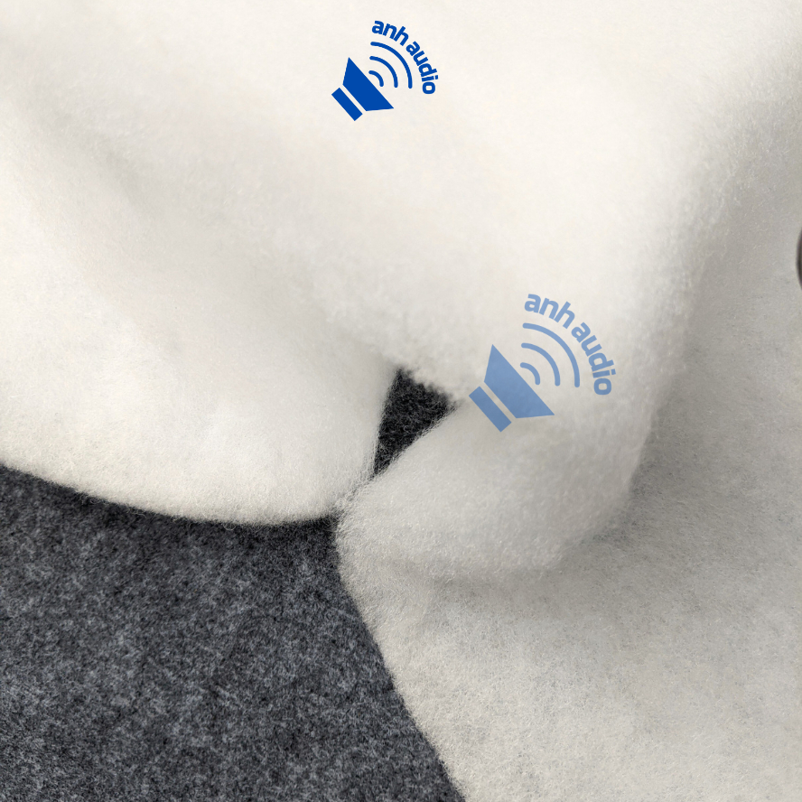 Bông gòn lót thùng loa tiêu âm cho thùng loa loại tốt ép mãng đánh mạnh không bung sợi khổ 50 x 170 cm