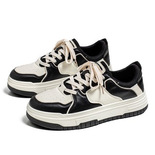 Giày sneaker nam thể thao Meiretu đế độn 5cm phong cách đơn giản thời trang ulzzang Hàn Quốc TH-74