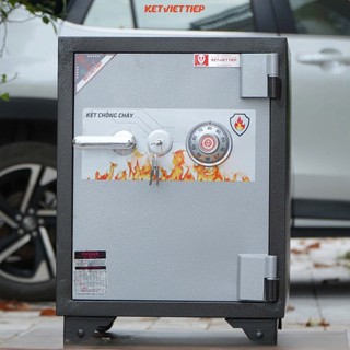 Két Sắt Việt Tiệp KVT86 Khoá Cơ chống cháy chống phá, chống trộm đựng tiền cao cấp