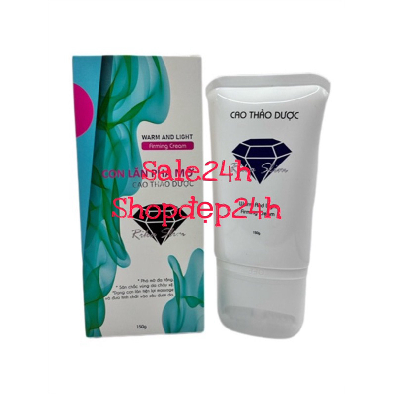 Gel Slim Cao Thảo Dược 150ml - Con lăn phá mỡ Rika slim