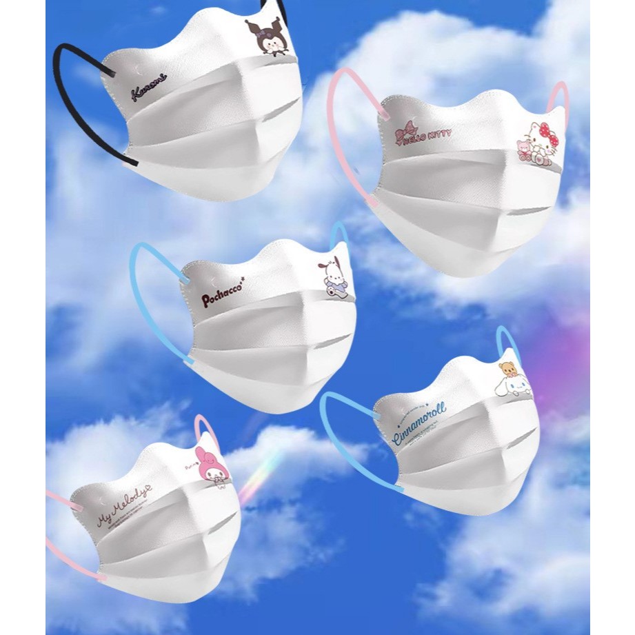 🌸KHẨU TRANG Y TẾ HELLO KITTY KUROMI CINNA
