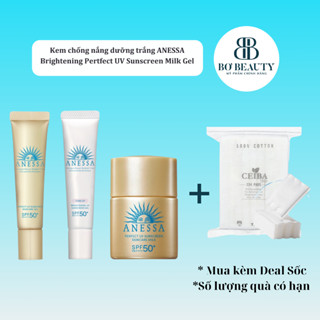 Kem chống nắng dưỡng trắng ANESSA Brightening Pertfect UV Sunscreen Milk Gel