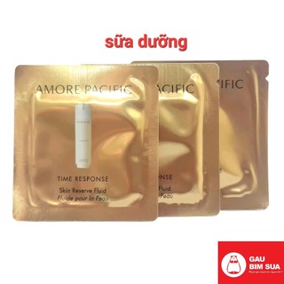 [THANH LÝ T4.25] SỮA DƯỠNG TRẮNG DA AMORE PACIFIC TIME RESPONSE SKIN RESERVE FLUID 1ml