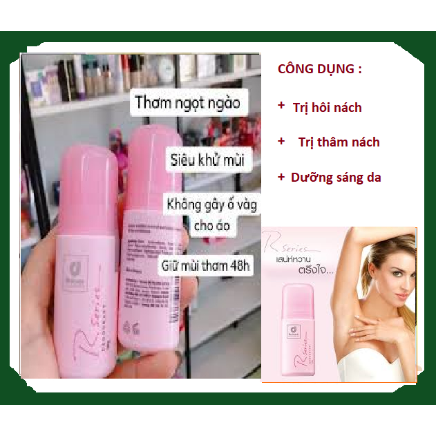 Chính hãng _ lăn nách rseries chính hãng - Khử hôi nách - khử thâm nách