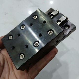   full thép ~1kg  con trượt ray con lăn tháo máy tổng dài hành trình 42mm phay tiện xy mini cnc 