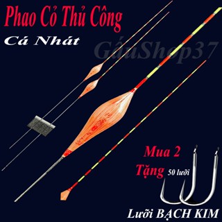 Phao cỏ tăm nhỏ A03 chuyên câu cá nhát - cá chép, diếc tải chì nhẹ - Phao Cỏ Câu Đài