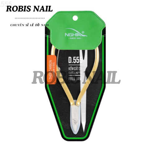 Kềm Nghĩa D555 chính hãng - Kềm cắt da thép không gỉ D.09 - Nữ, Women