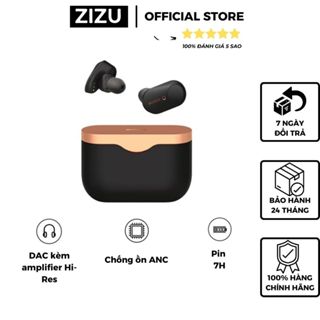 Tai nghe Sony WF-1000XM3 (Bluetooth 5.0 | Pin 6h | Chống ồn ANC | DAC kèm amplifier Hi-Res 24bit | Cảm biến tiệm cận)