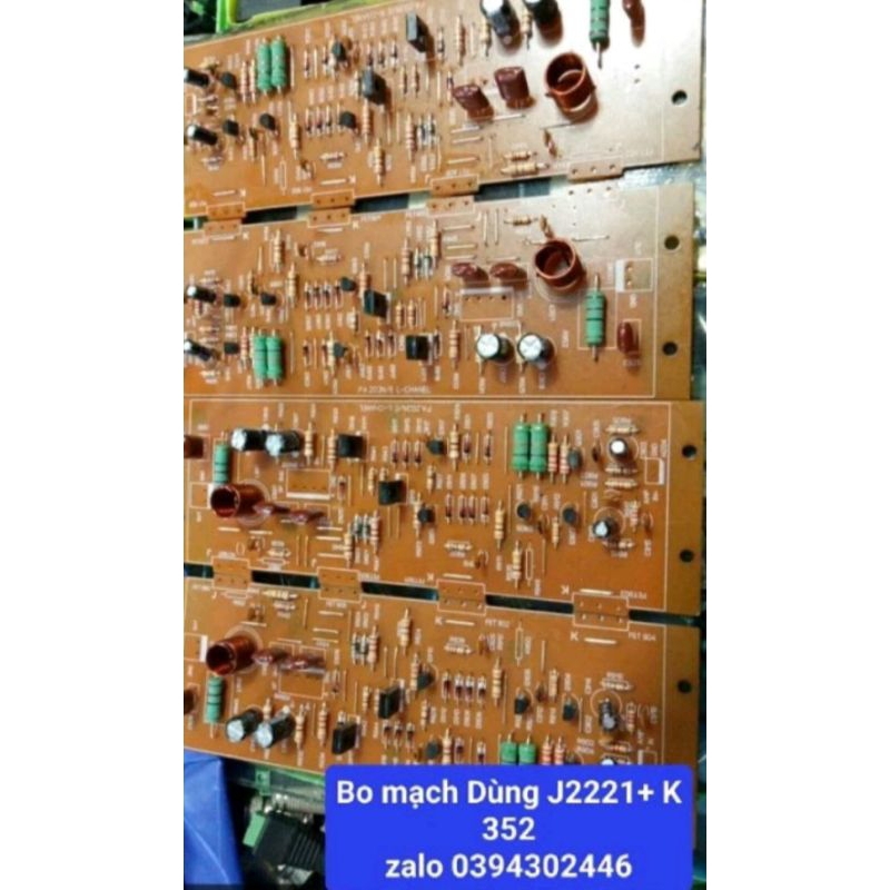 Sò Công Suất K2221+ J352 Hàng Sịn mới Và Bo Công Suất JK( Combo 1đôi)