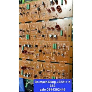 Sò Công Suất K2221+ J352 Hàng Sịn mới Và Bo Công Suất JK( Combo 1đôi)