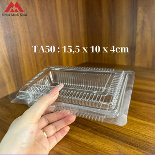 100 hộp nhựa dùng một lần TA50 (H50)