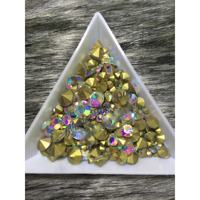 [PHỤ KIỆN NAILS] Đá Chân Nhọn Mix Size