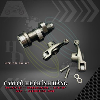 Cam cò lăn độ HL cho xe wave - dream - cub đủ size chính hãng