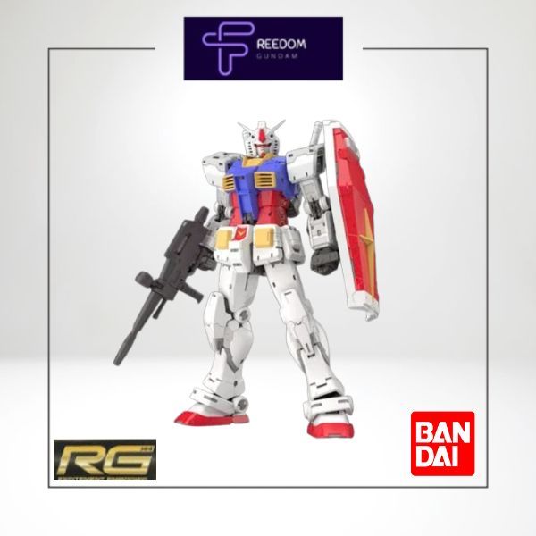 Mô Hình Lắp Ráp RG 1/144 RX-78-2 Gundam Ver 2.0 Bandai Chính hãng