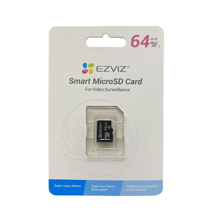 Thẻ Nhớ MicroSD Ezviz 64GB Box Class10 Chính Hãng