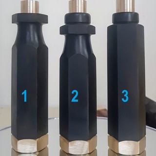 Cán Tua Vít Dài 13cm - Cán Không (cán khắc ghi chú: màu gỗ + hình)