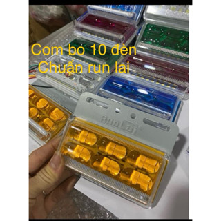Com bo10 đèn led sườn chuẩn hãng Run Lai ,cho xe tải , xe khách có dãy đèn soi lốp  7 màu  bền  đẹp 12v 24v ( RL5006)