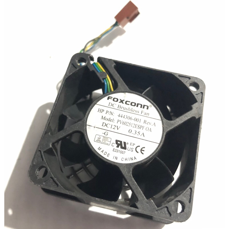 [Quạt 6cm 12V 0.35A] FOXCONN jack 4 pin