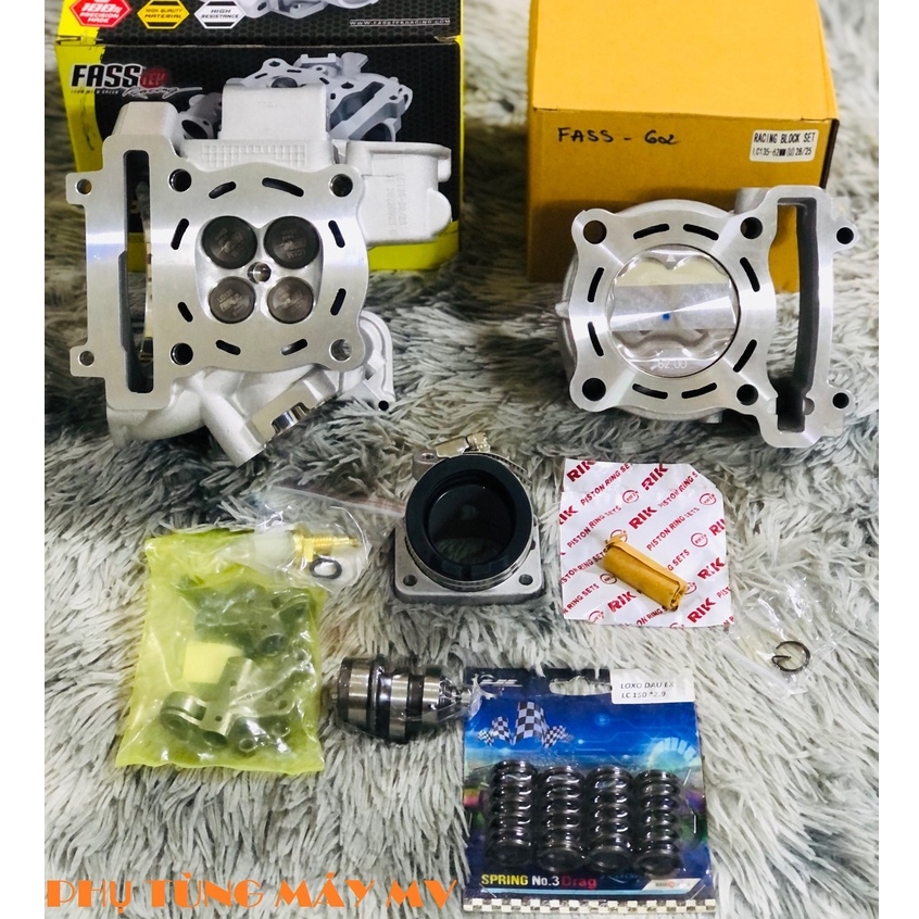 Combo 62zz bình dân dễ lắp ráp cho xe Ex135/150. Số 17.