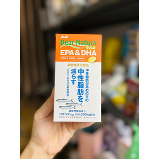 (Hộp to uống 2 tháng) Viên uống bổ sung EPA 600mg, DHA Dear Natura Gold Asahi bổ não Nhật Bản