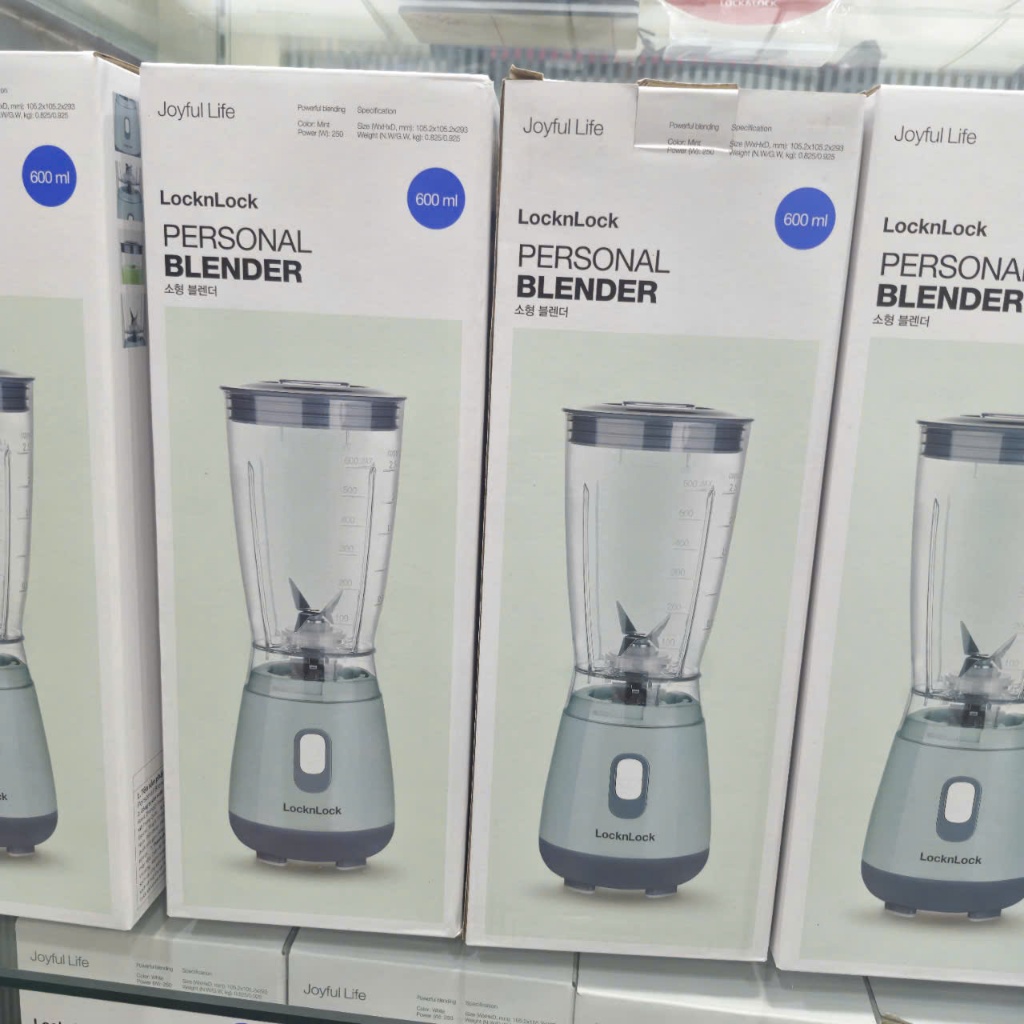 LocknLock Máy Xay Sinh Tố Cá Nhân  600ml Personal Blender EJM436 Công Suất 250W- Hàng Chính Hãng