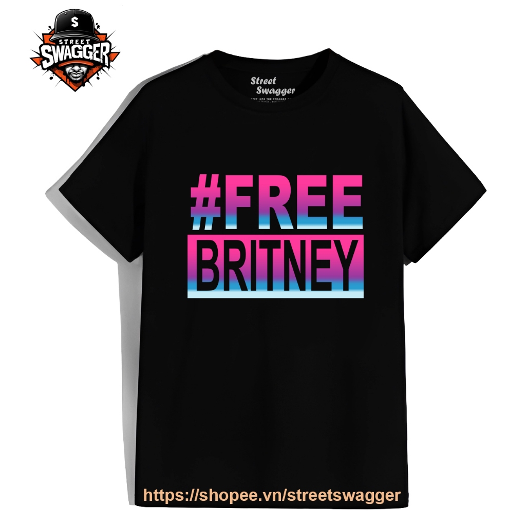 Áo thun Nam Nữ 3D Free Britney