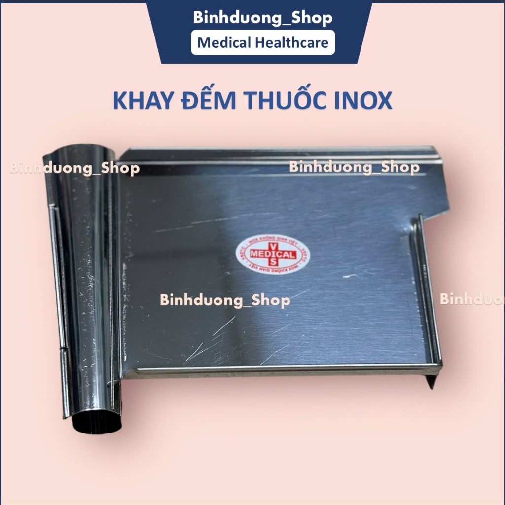 Khay Chia Đếm Thuoc Inox 201 sản xuất tại Việt Nam