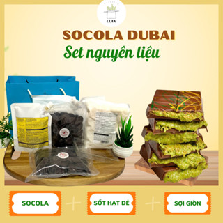 Socola Dubai set nguyên liệu tự làm đơn giản