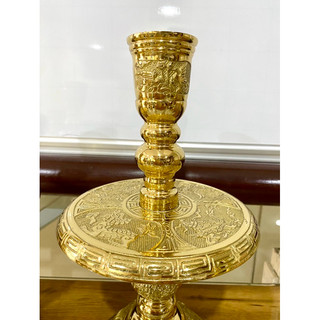 Chân nến đồng 28cm