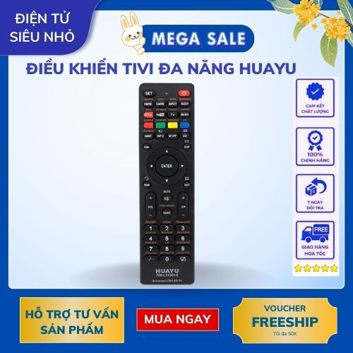 Điều khiển tivi đa năng HUAYU RM-L1130+X