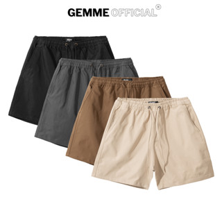 Quần short kaki big size trên gối GEMME MEN, thể thao, năng động, big size 55kg - 150kg