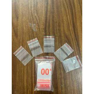 Túi zip nhỏ 100 túi 1 size