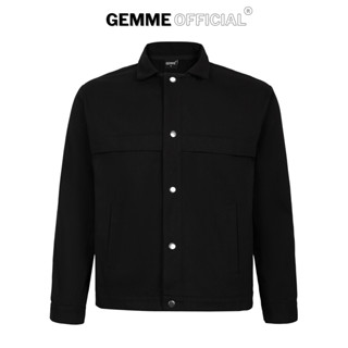 Áo jacket kaki big size GEMME MEN, chuẩn form, sang trọng, thanh lịch, Big Size 55 - 150kg