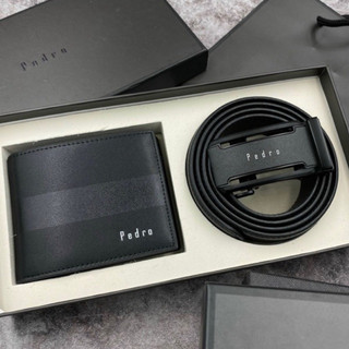 Set ví thắt lưng nam pedro ( có hộp túi)