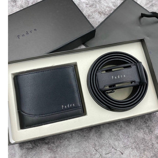 Set ví thắt lưng nam pedro ( có hộp túi)